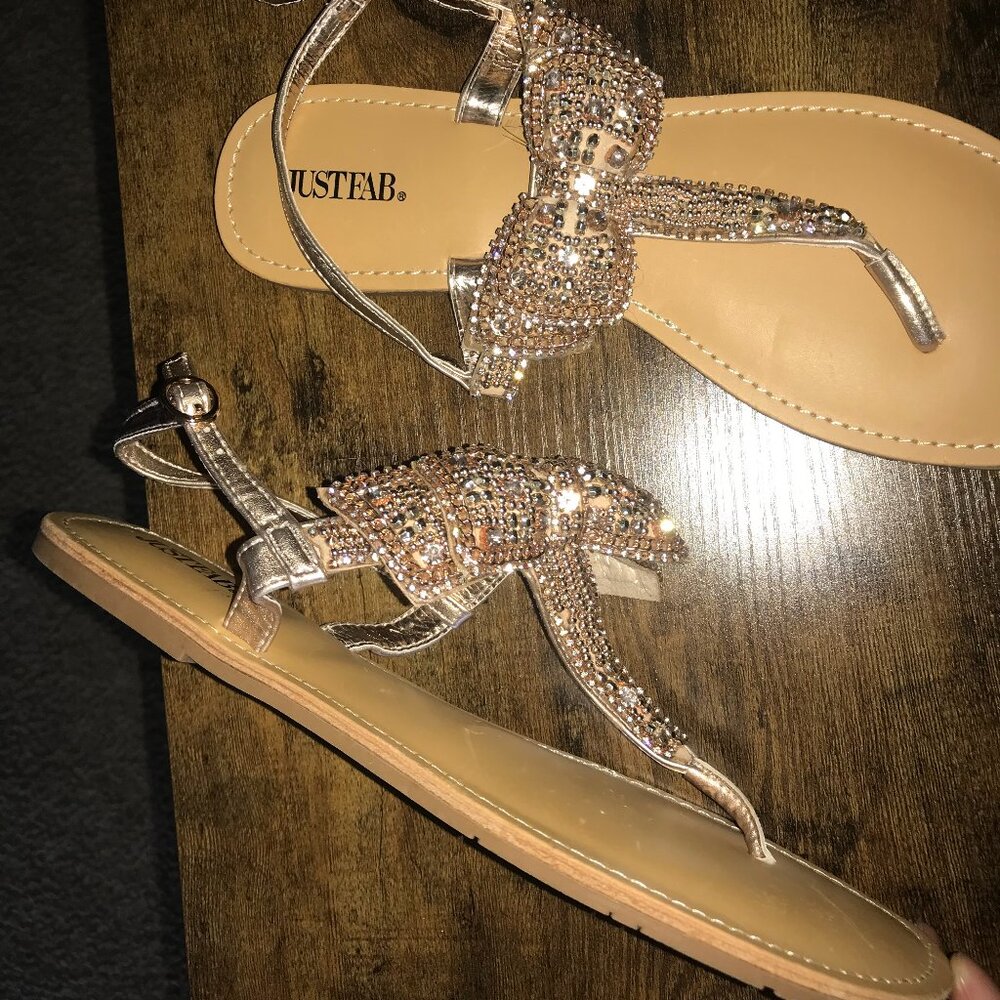 JustFab Terena foot sandals